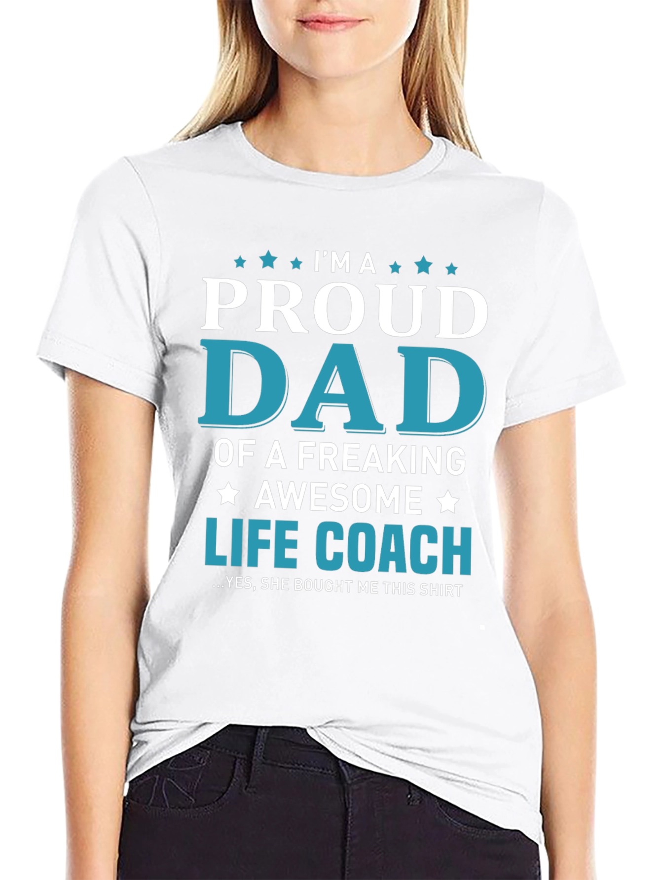 Proud Life Coach Dad T-Shirt