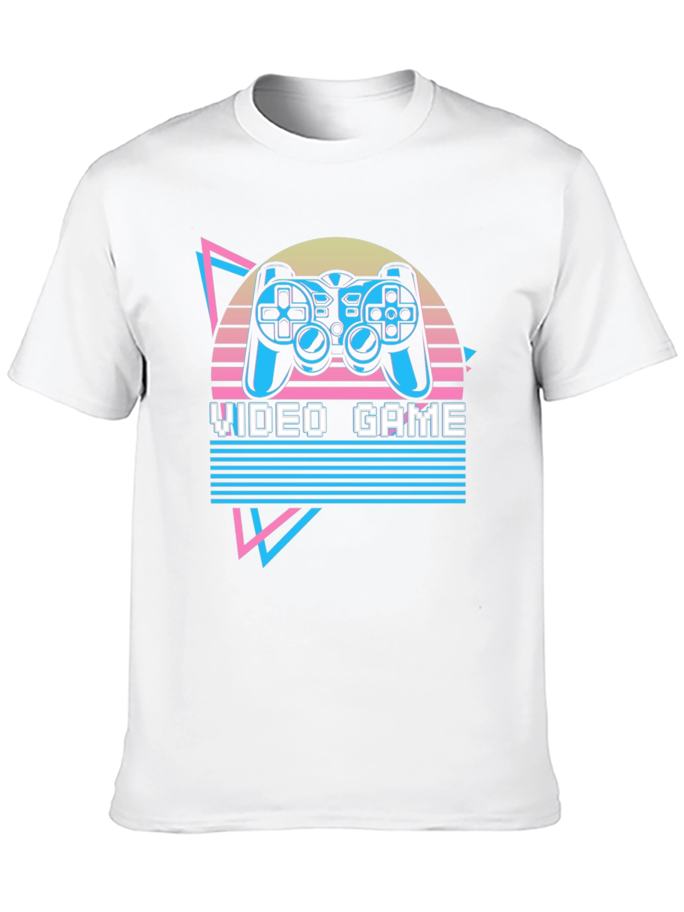 Retro Video Game T-Shirt - Black