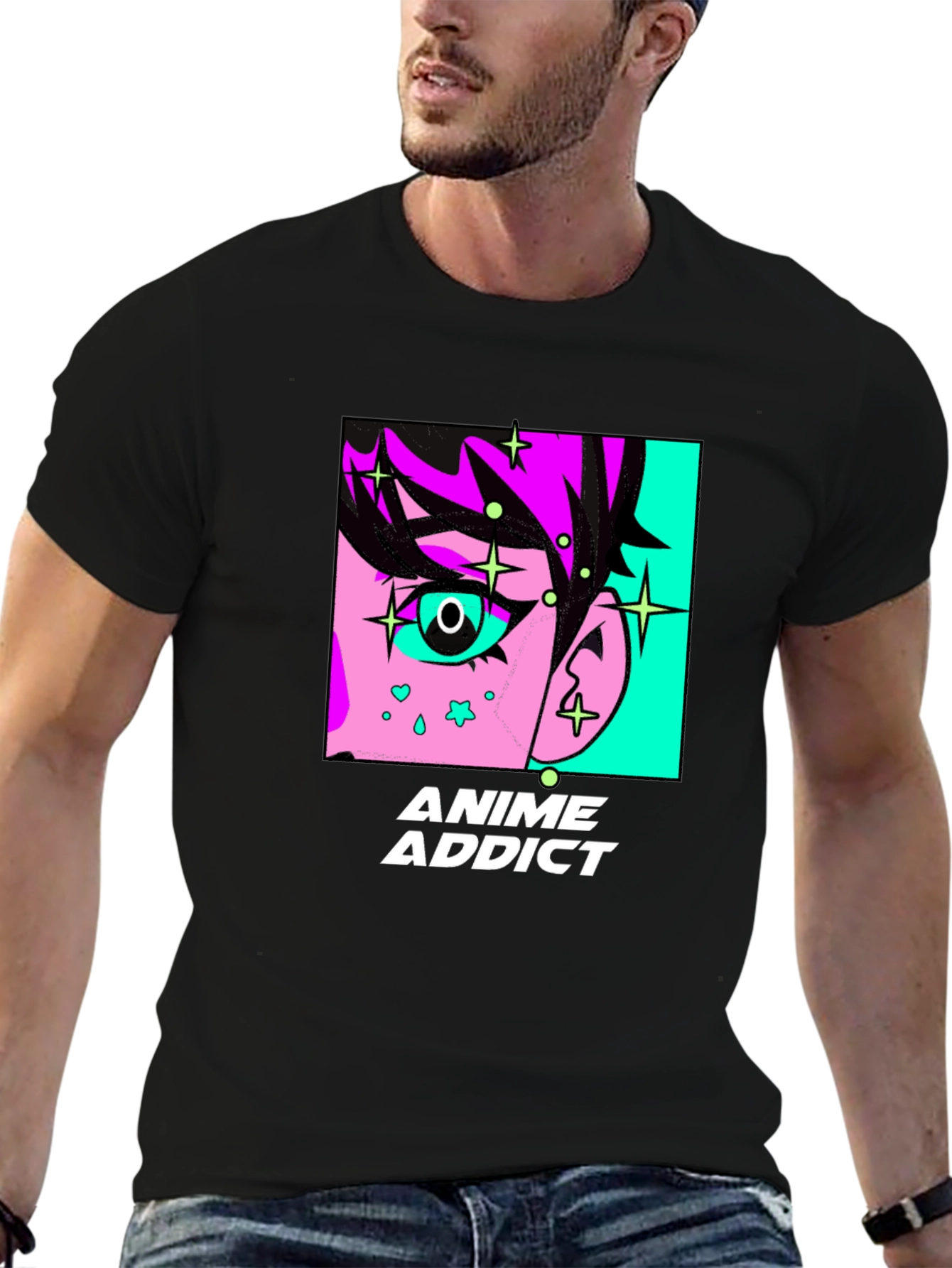 Anime Addict Graphic T-Shirt