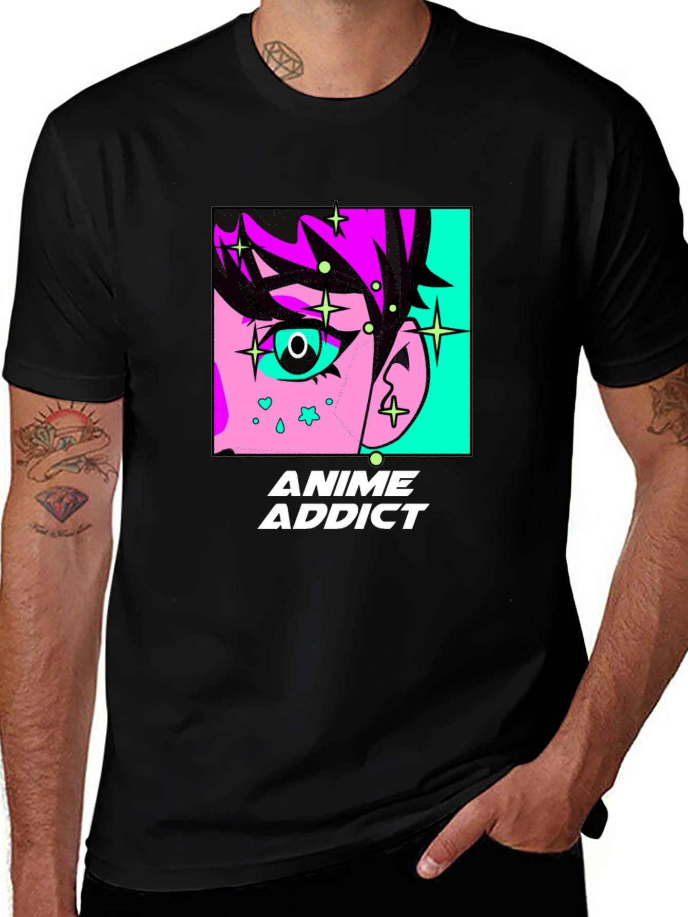 Anime Addict Graphic T-Shirt