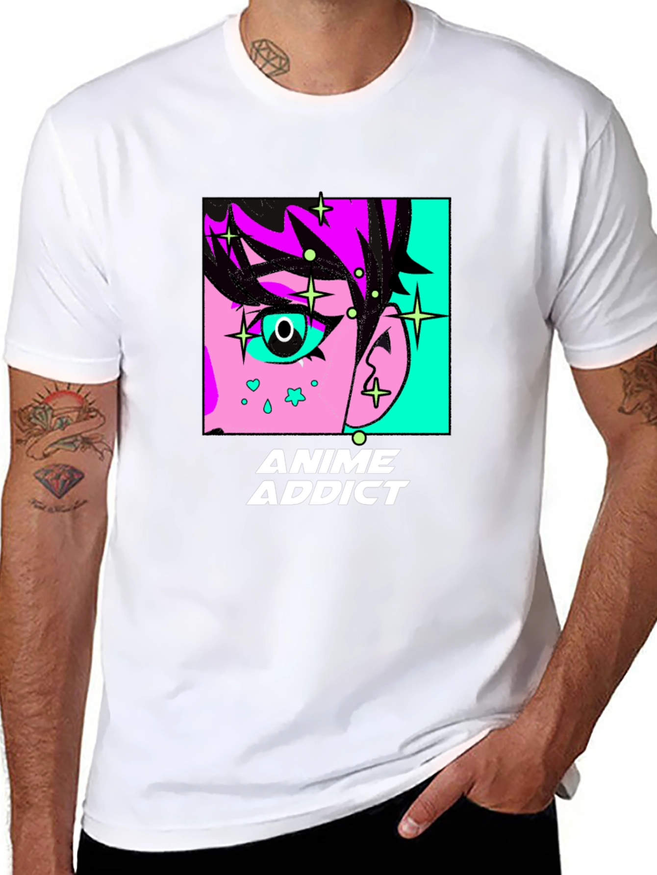 Anime Addict Graphic T-Shirt