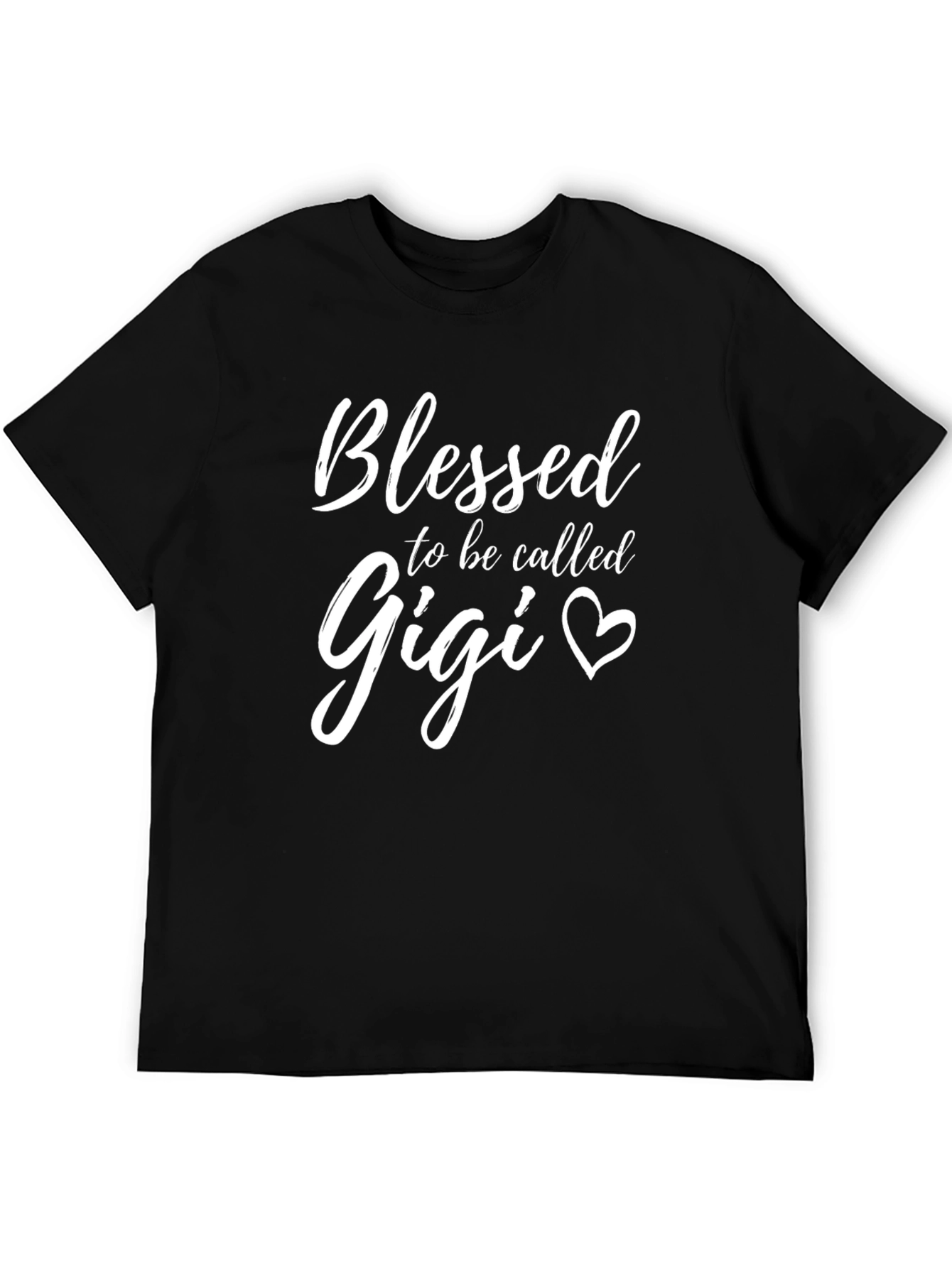 Blessed Gigi Graphic Tee - Black