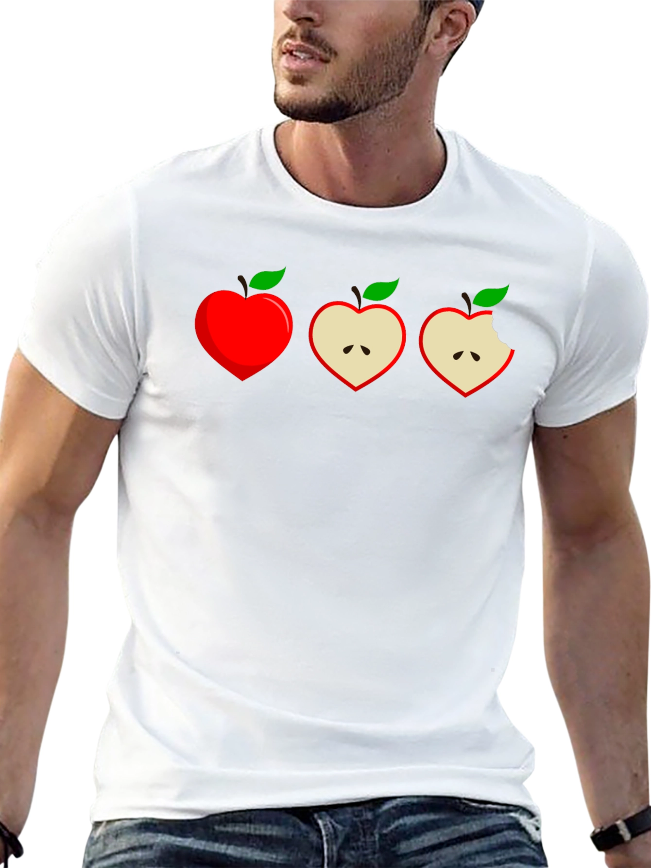 Apple Evolution Graphic T-Shirt
