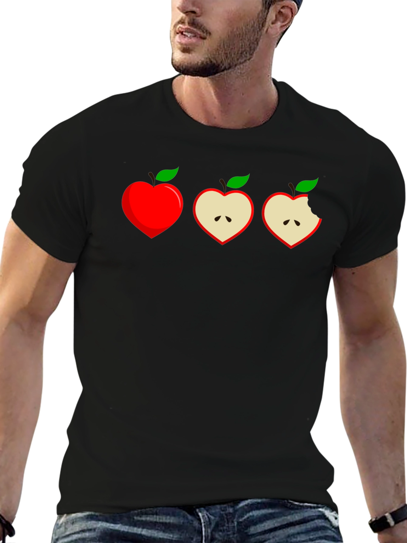 Apple Evolution Graphic T-Shirt
