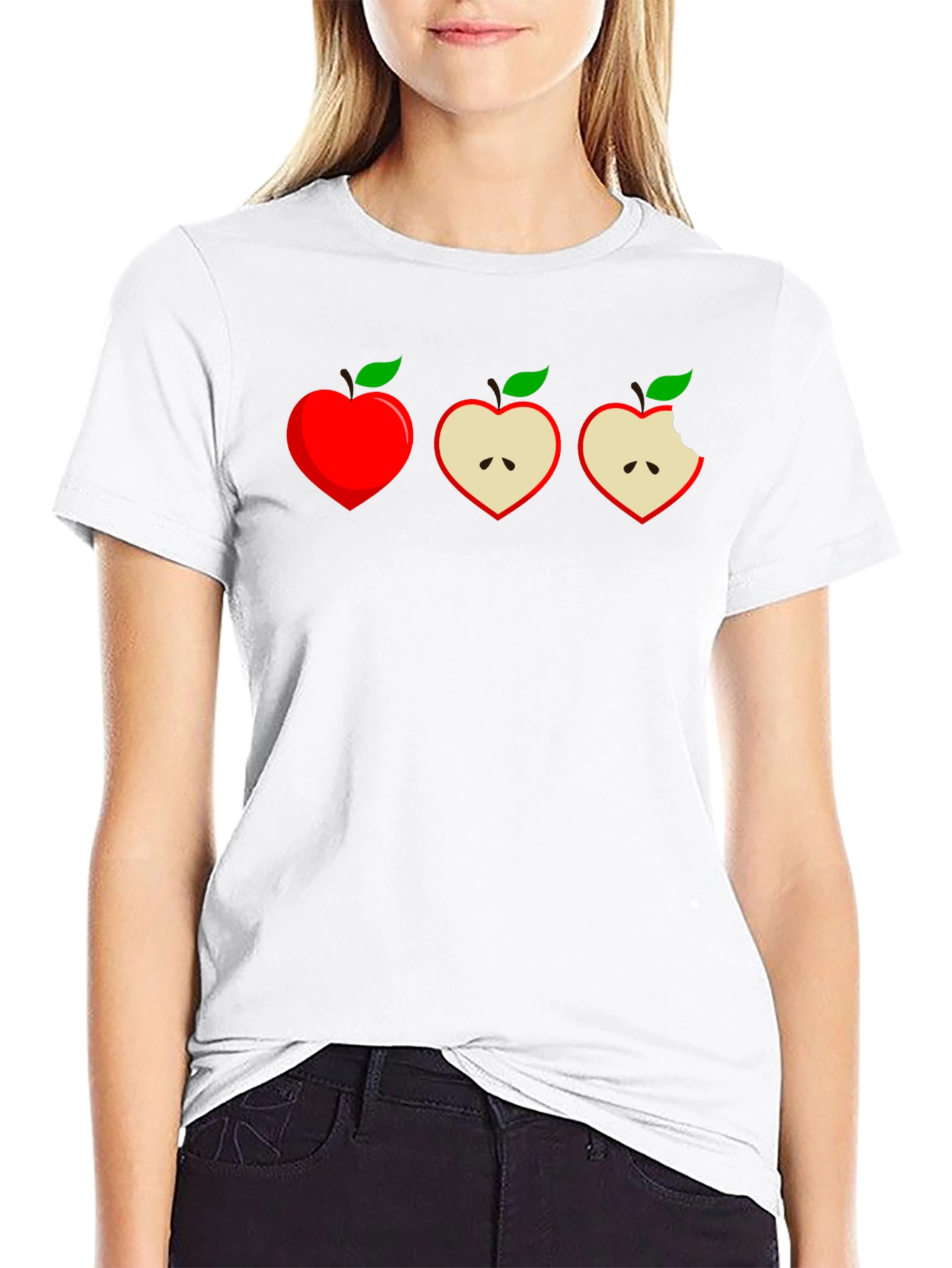 Apple Evolution Graphic T-Shirt