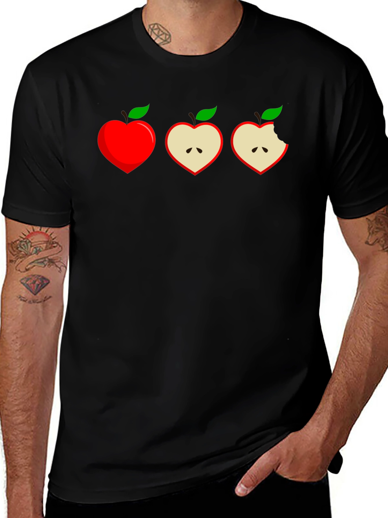 Apple Evolution Graphic T-Shirt