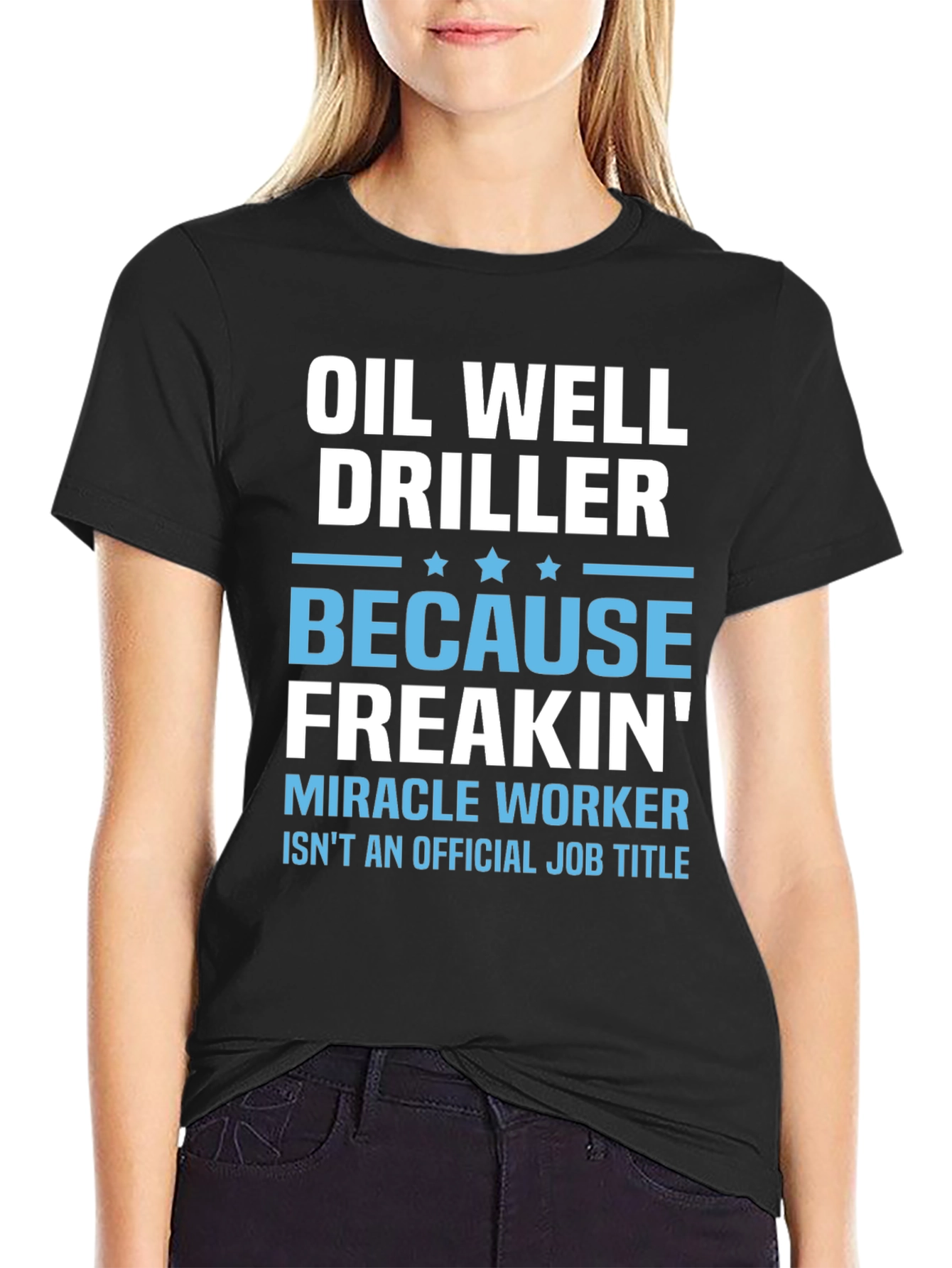 Oil Well Driller Graphic Tee