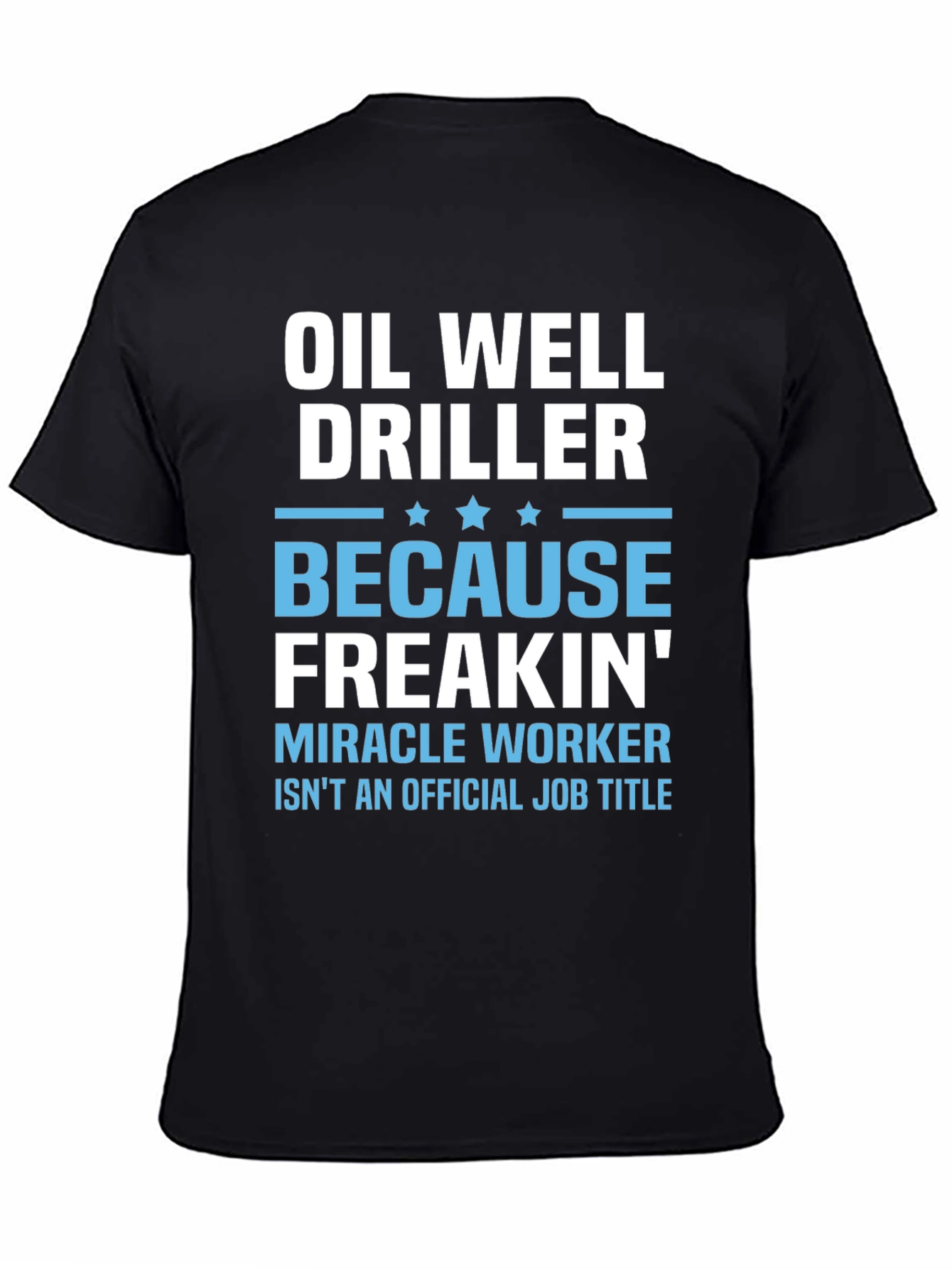 Oil Well Driller Graphic Tee