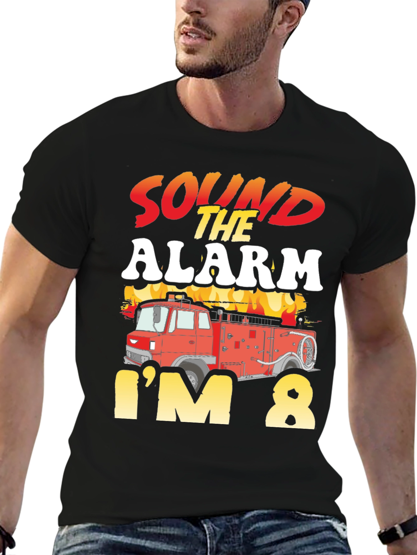 Sound The Alarm Im 8 T-Shirt