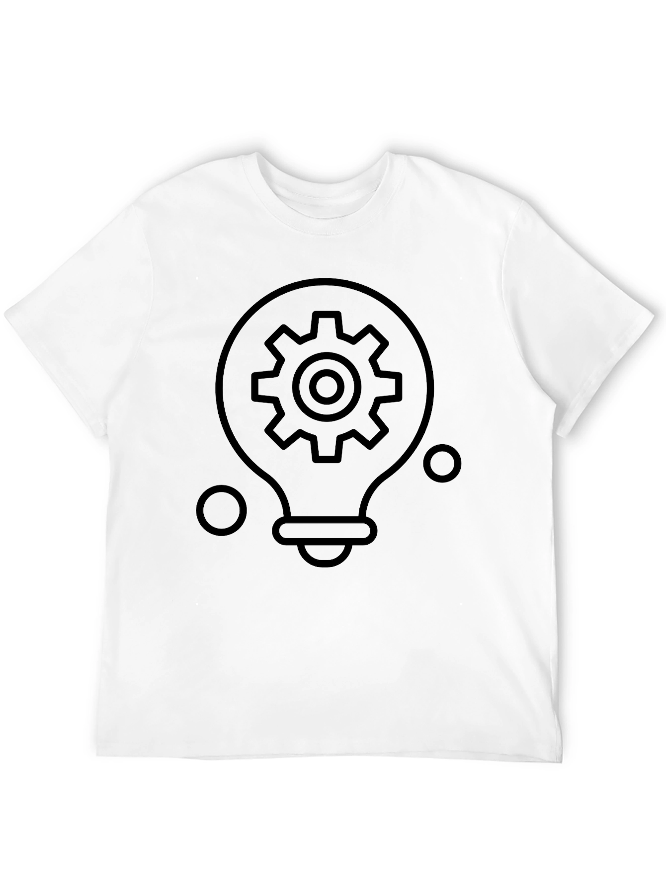 Gear Bulb Graphic Tee - Innovation T-Shirt