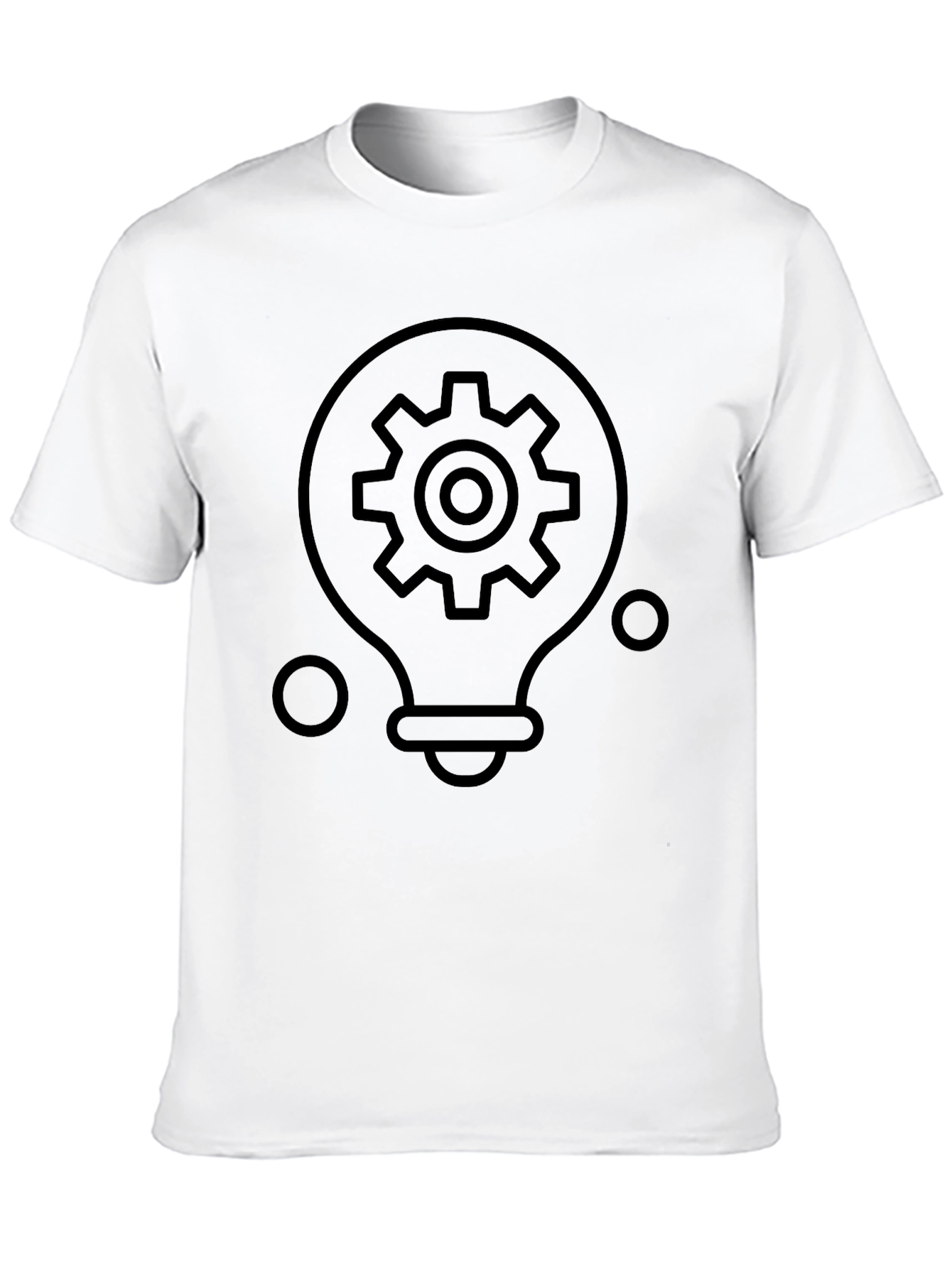 Gear Bulb Graphic Tee - Innovation T-Shirt