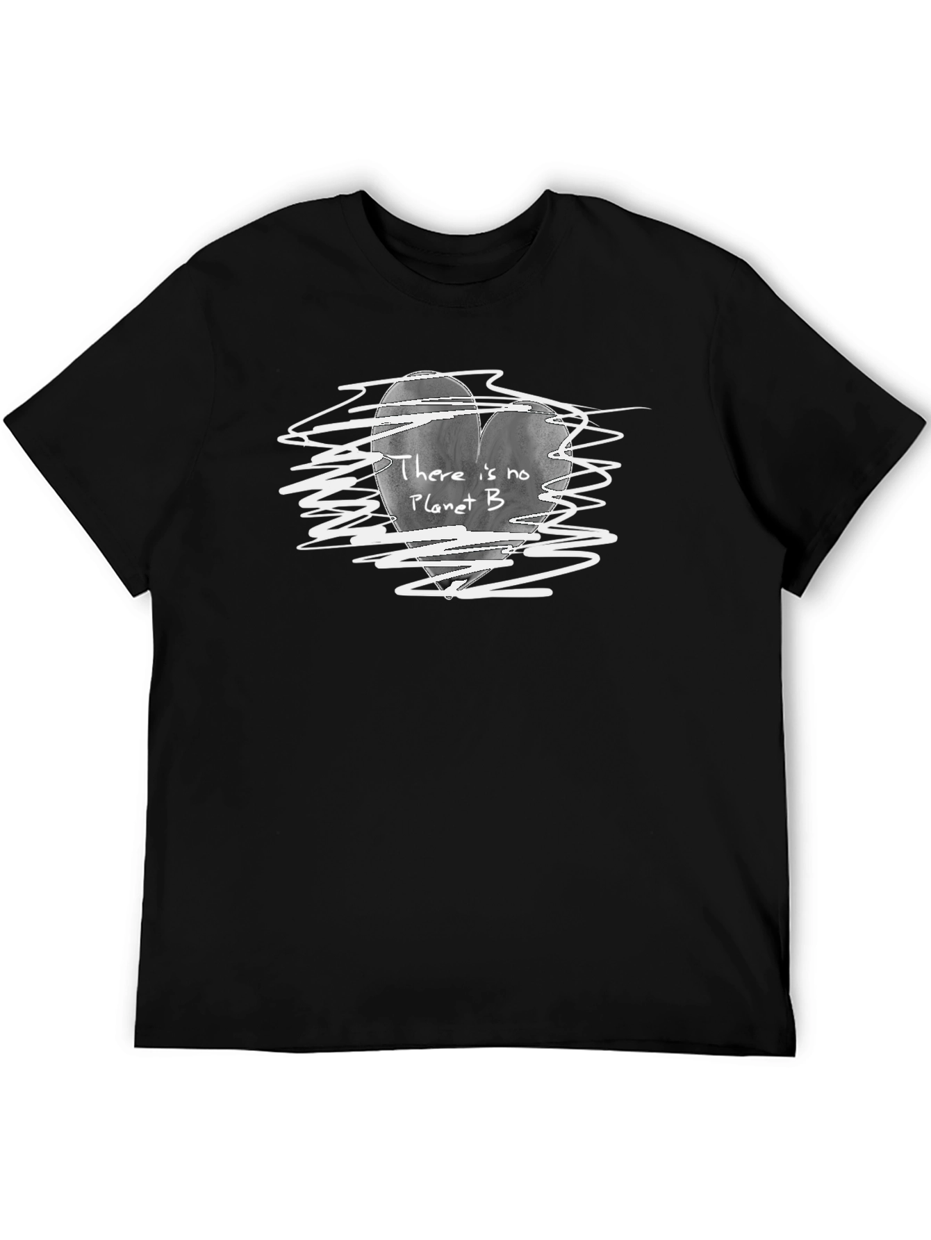There Is No Planet B Graphic Tee - Black