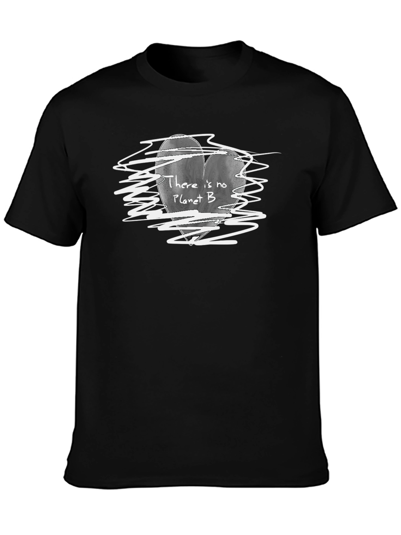 There Is No Planet B Graphic Tee - Black