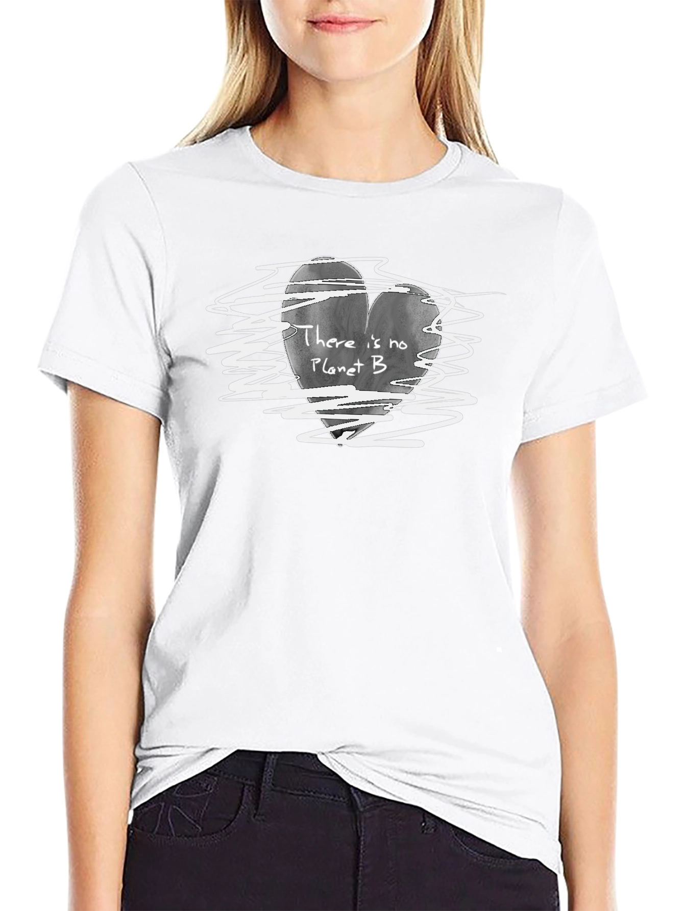 There Is No Planet B Graphic Tee - Black