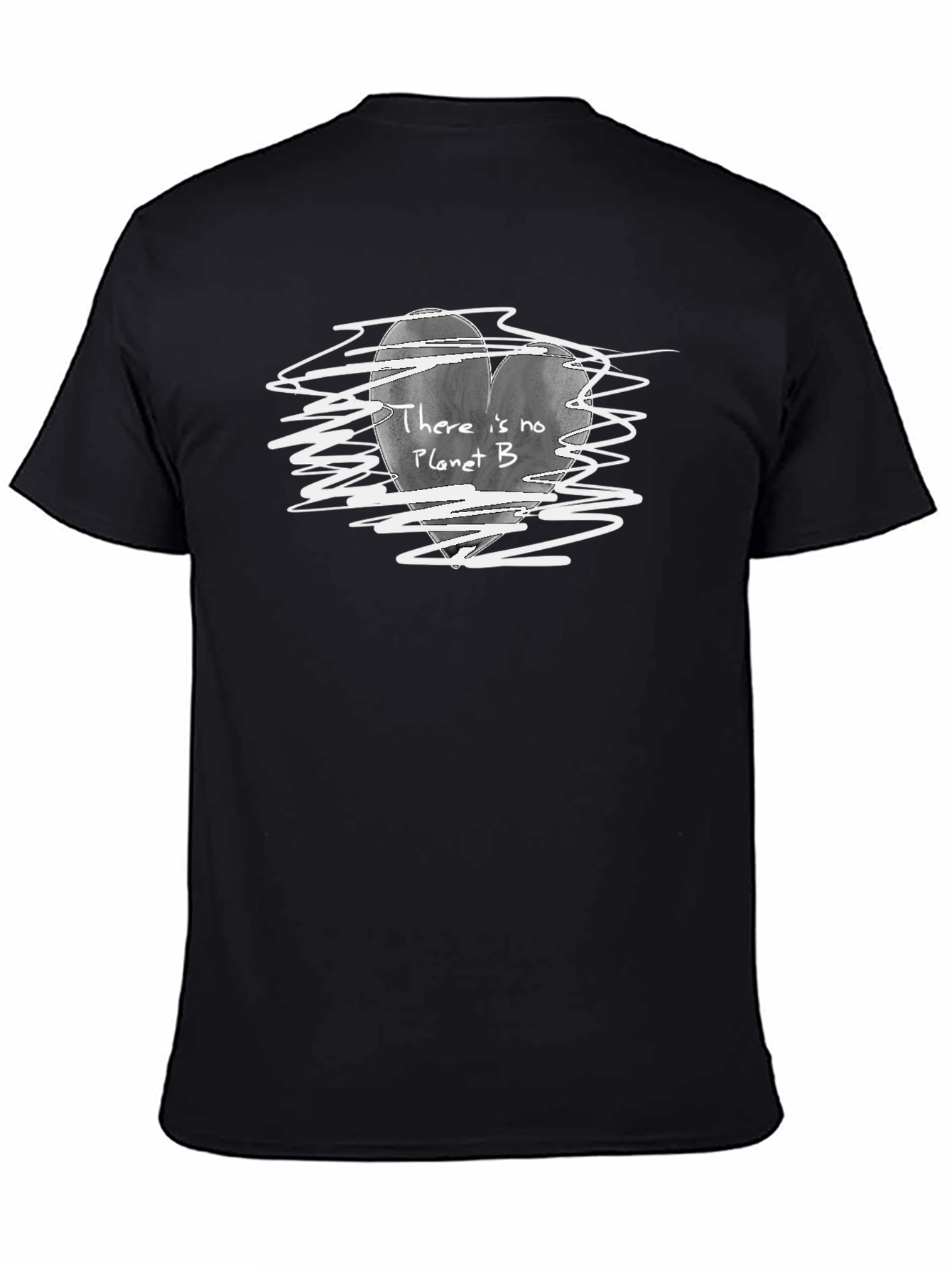 There Is No Planet B Graphic Tee - Black
