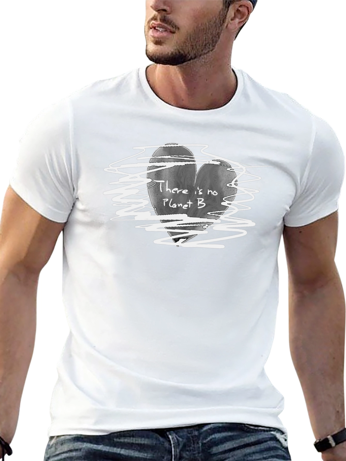 There Is No Planet B Graphic Tee - Black