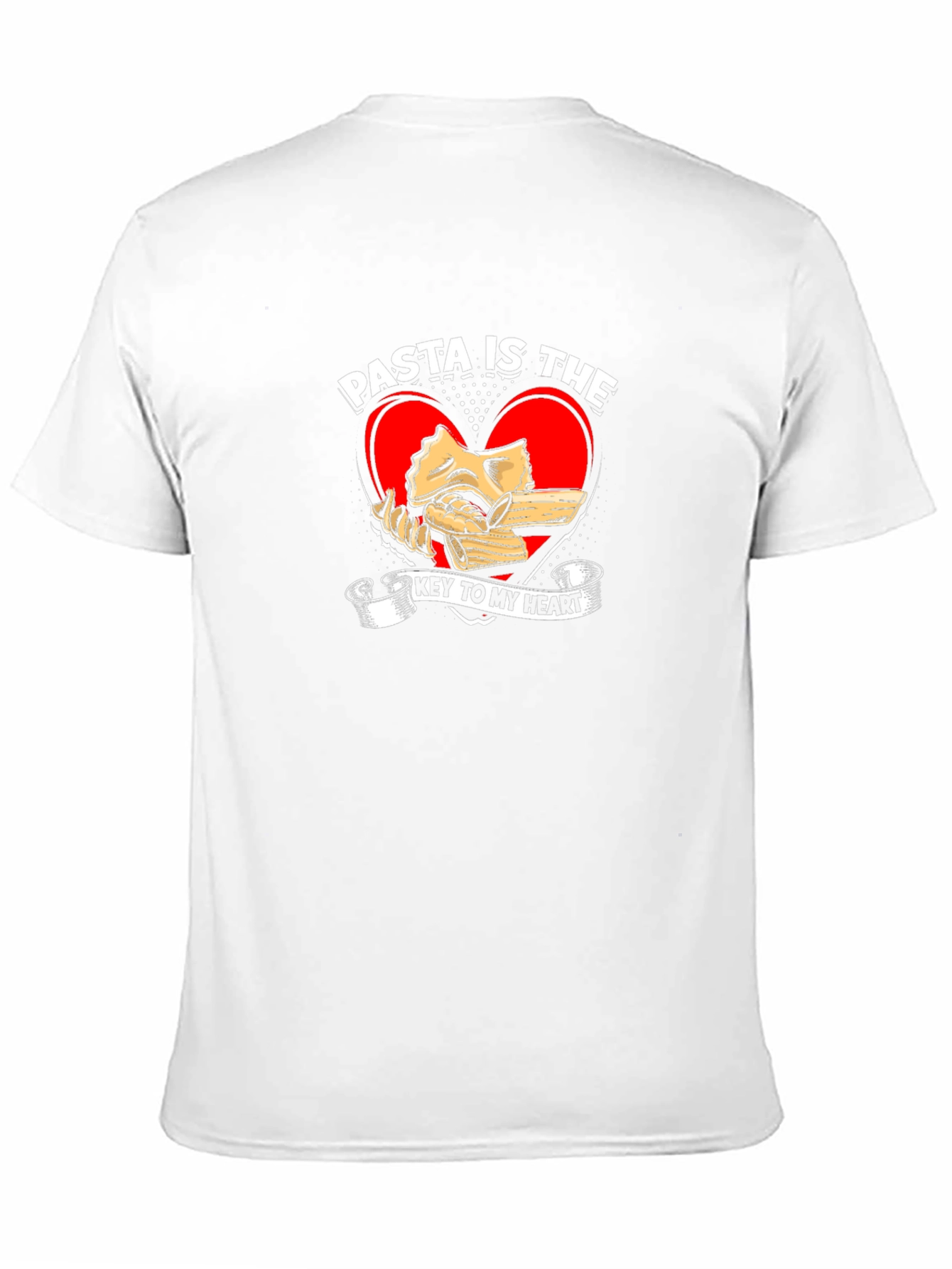 Pasta is the Key to My Heart Graphic T-Shirt