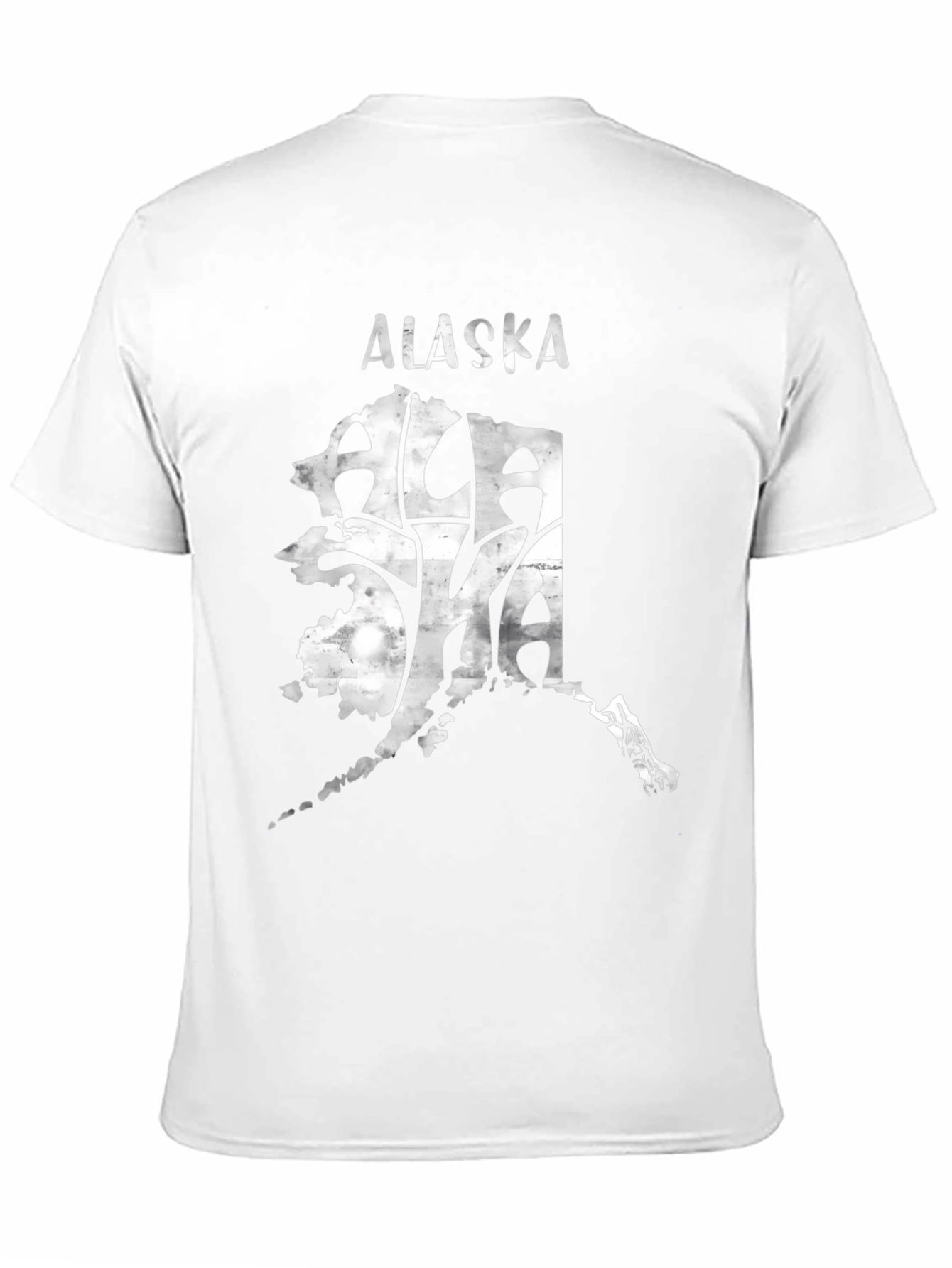 Alaska Graphic Tee - Black State Pride T-Shirt