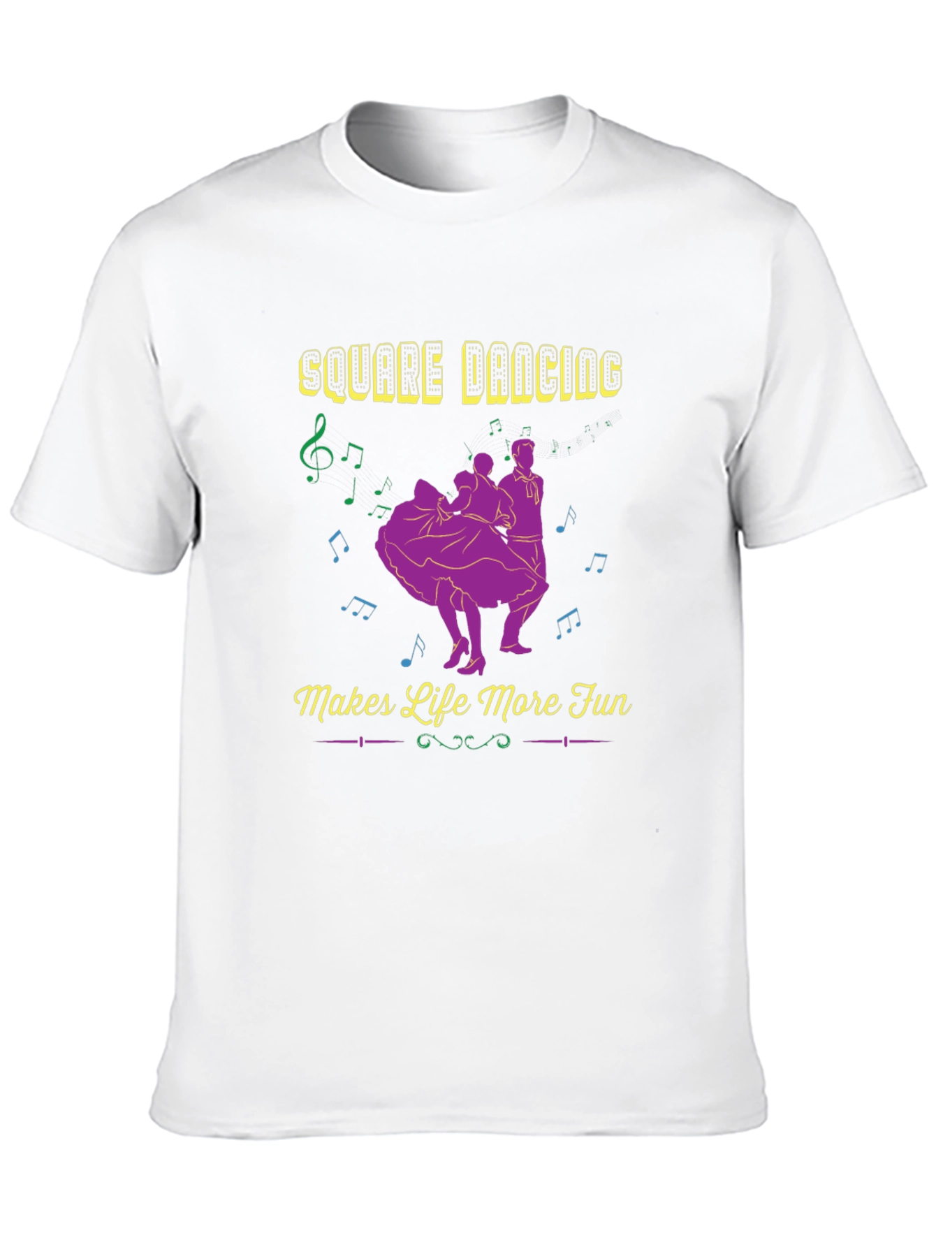 Square Dancing Makes Life More Fun T-Shirt