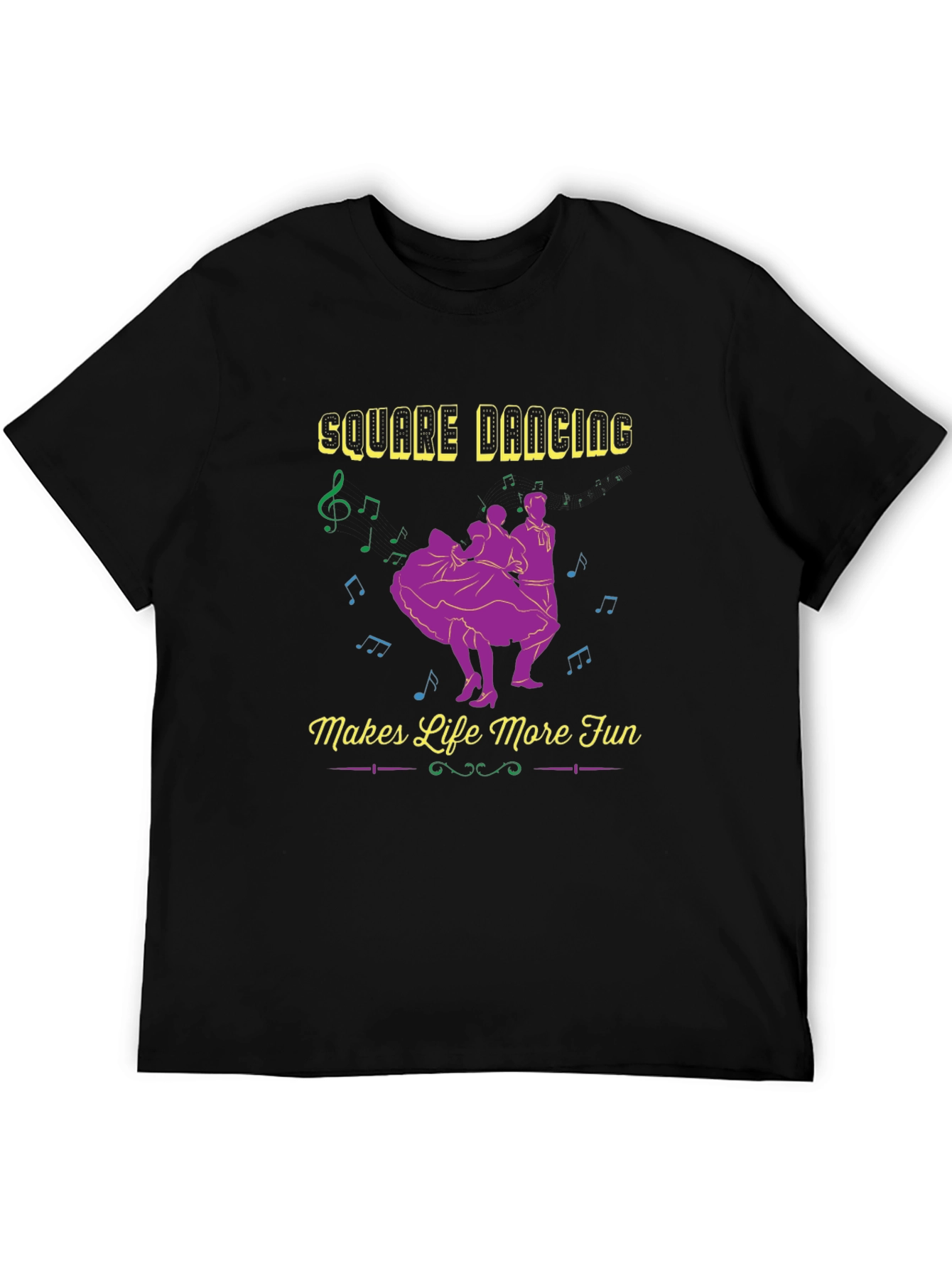 Square Dancing Makes Life More Fun T-Shirt