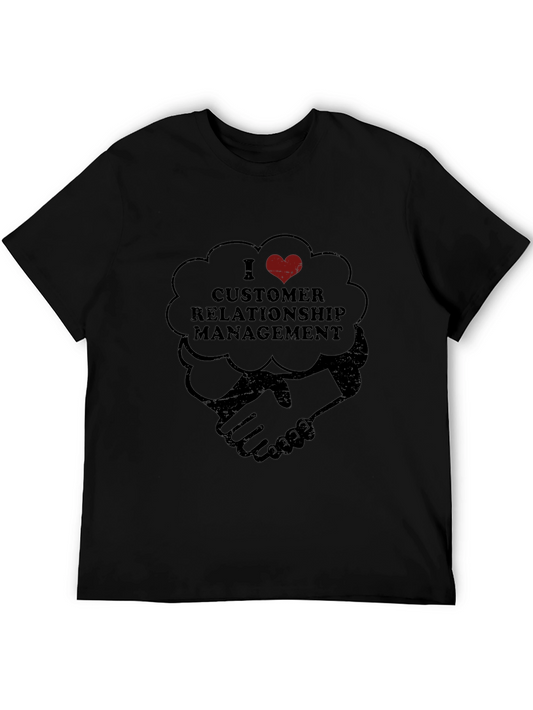I Heart CRM Black Graphic T-Shirt