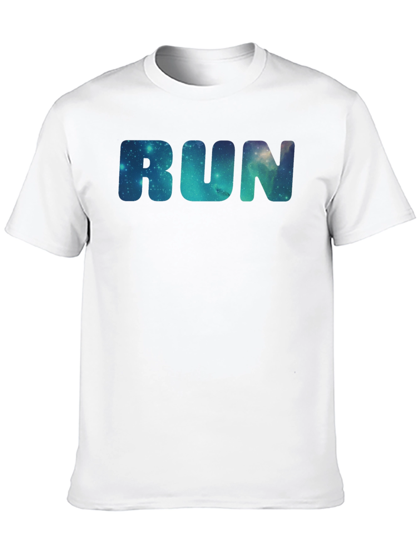 Galaxy RUN T-Shirt - Space Print Tee