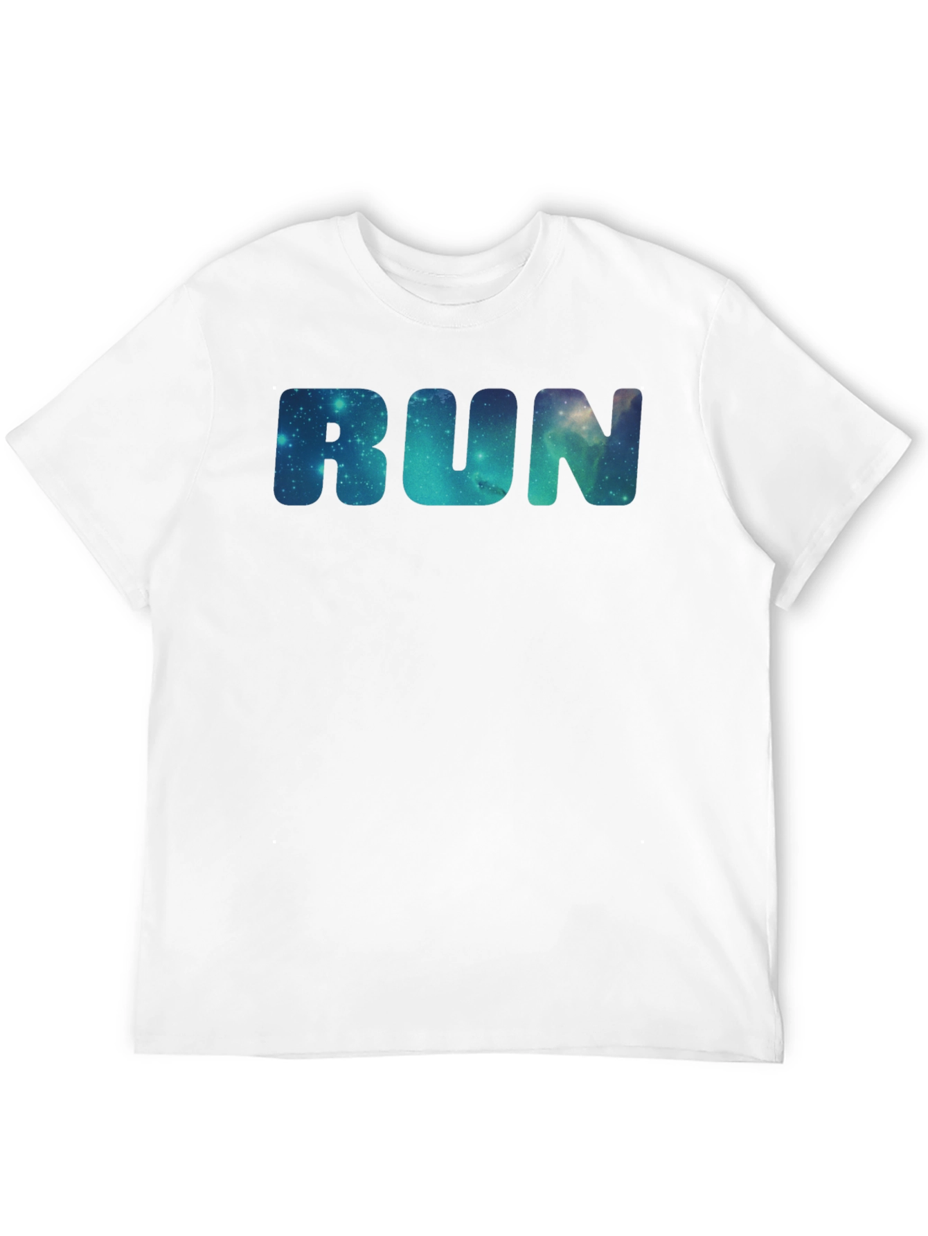 Galaxy RUN T-Shirt - Space Print Tee