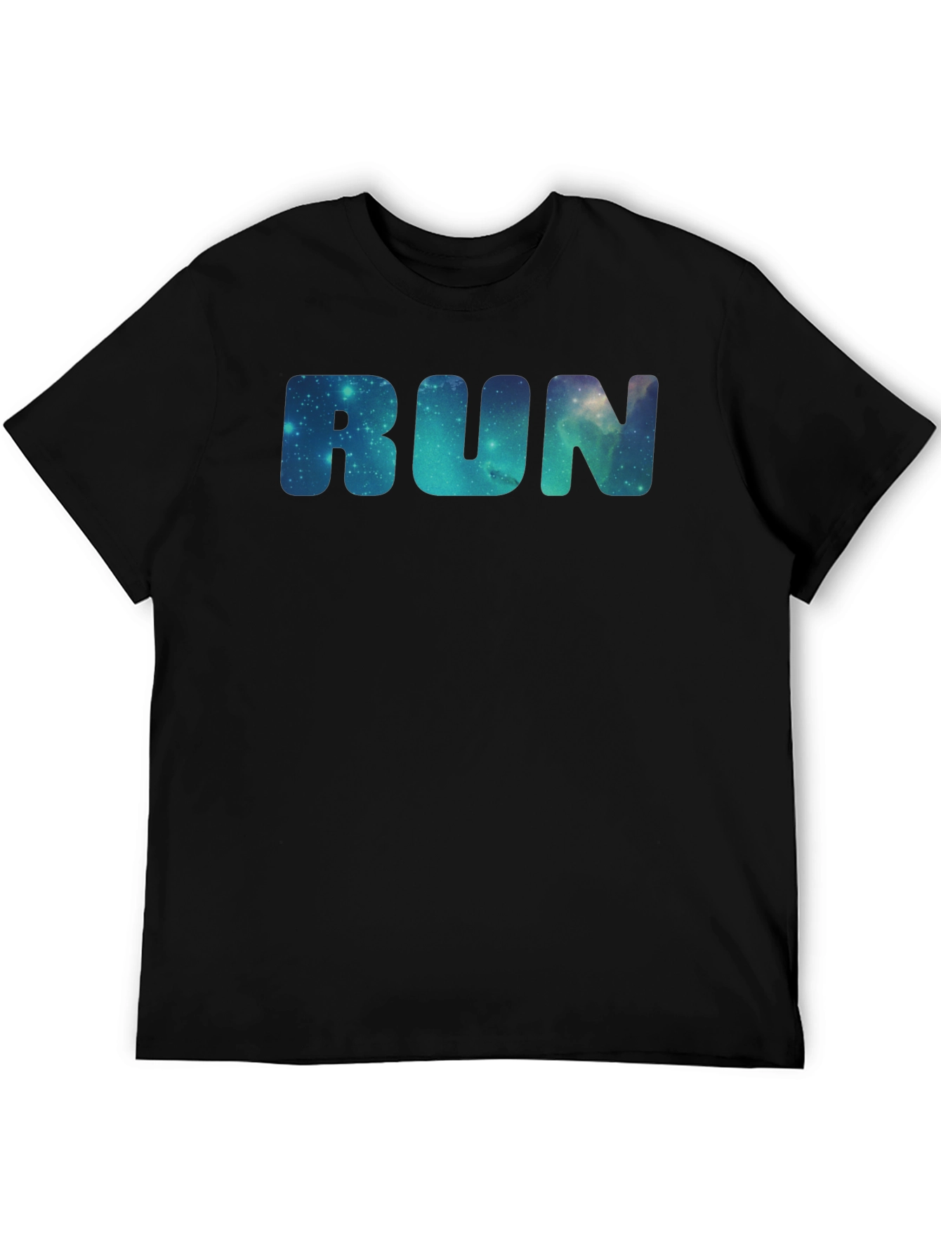 Galaxy RUN T-Shirt - Space Print Tee