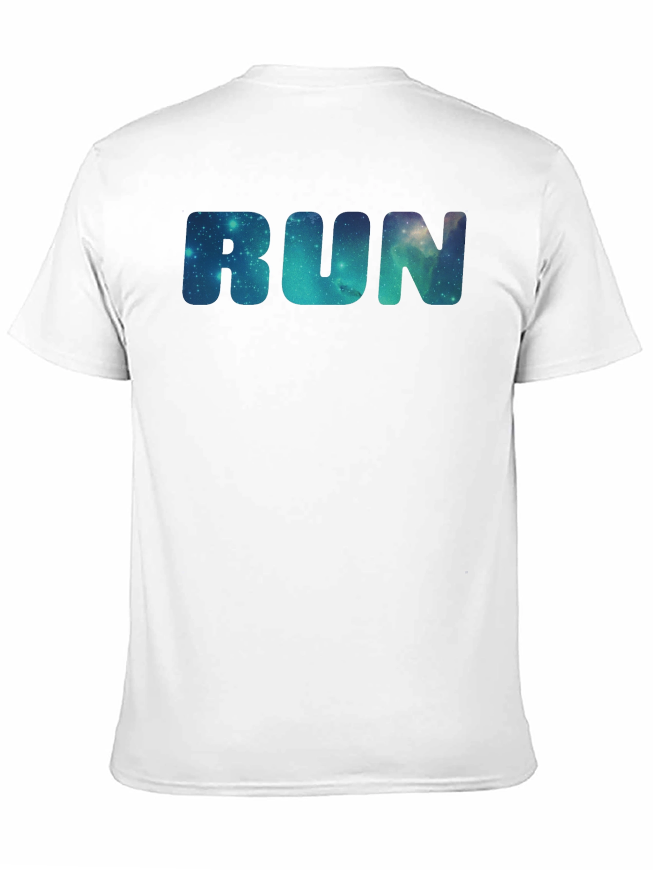 Galaxy RUN T-Shirt - Space Print Tee