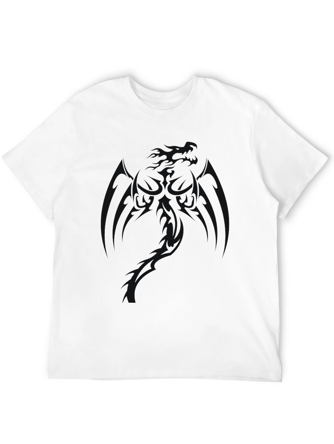 Classic Black Crew Neck T-Shirt