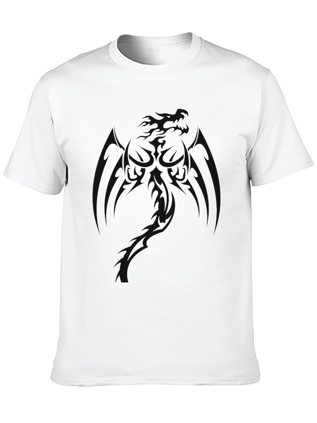 Classic Black Crew Neck T-Shirt