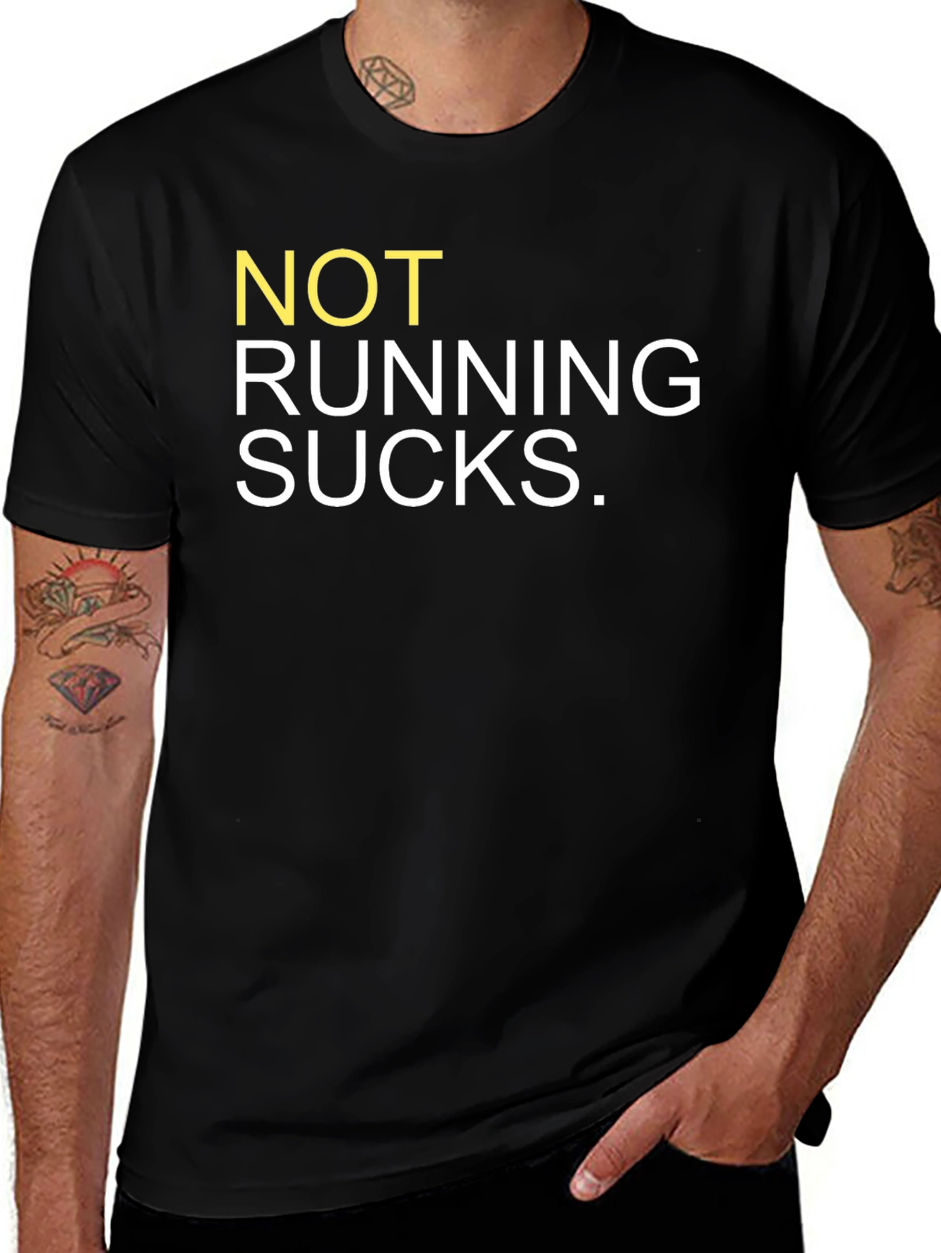 Funny Running Sucks T-Shirt