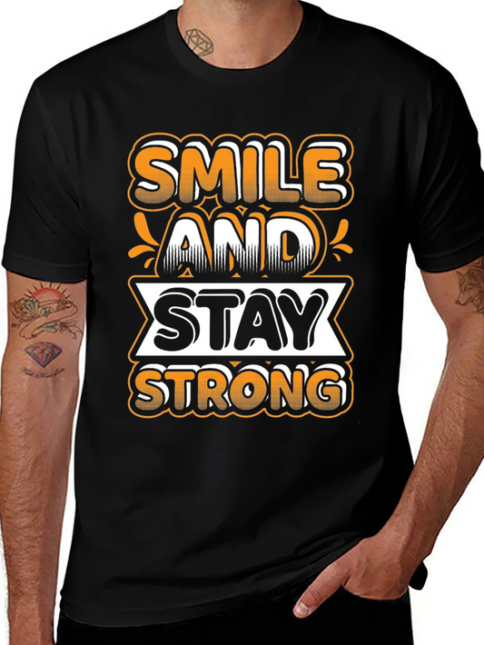 Smile and Stay Strong Graphic Tee