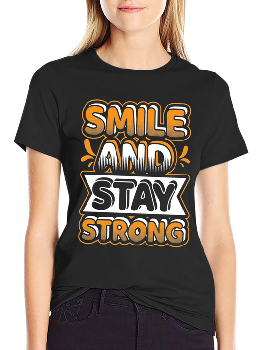 Smile and Stay Strong Graphic Tee