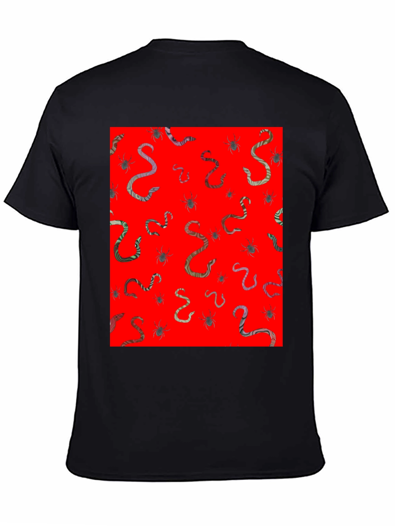 Creepy Crawly Red Graphic Tee