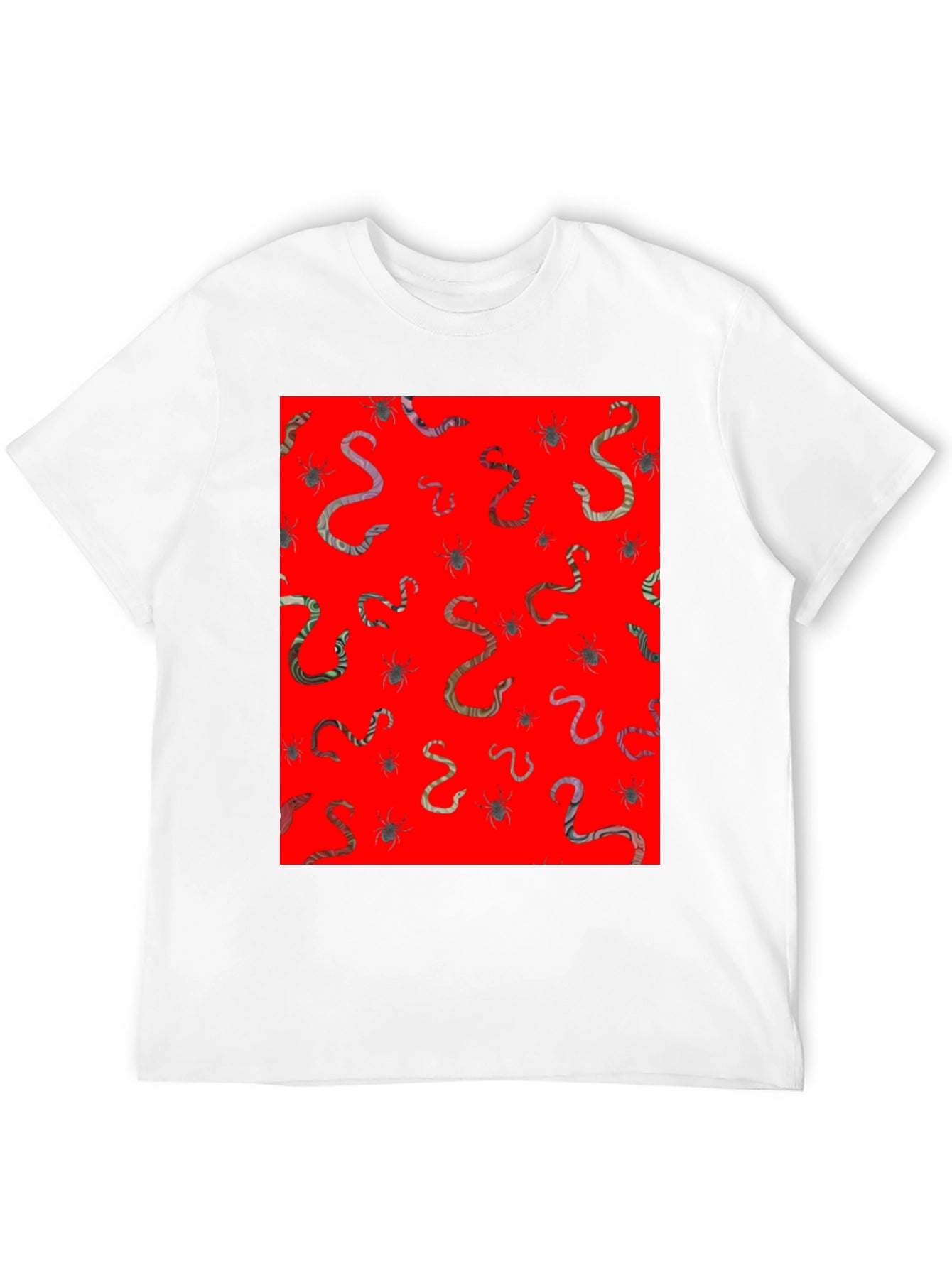 Creepy Crawly Red Graphic Tee
