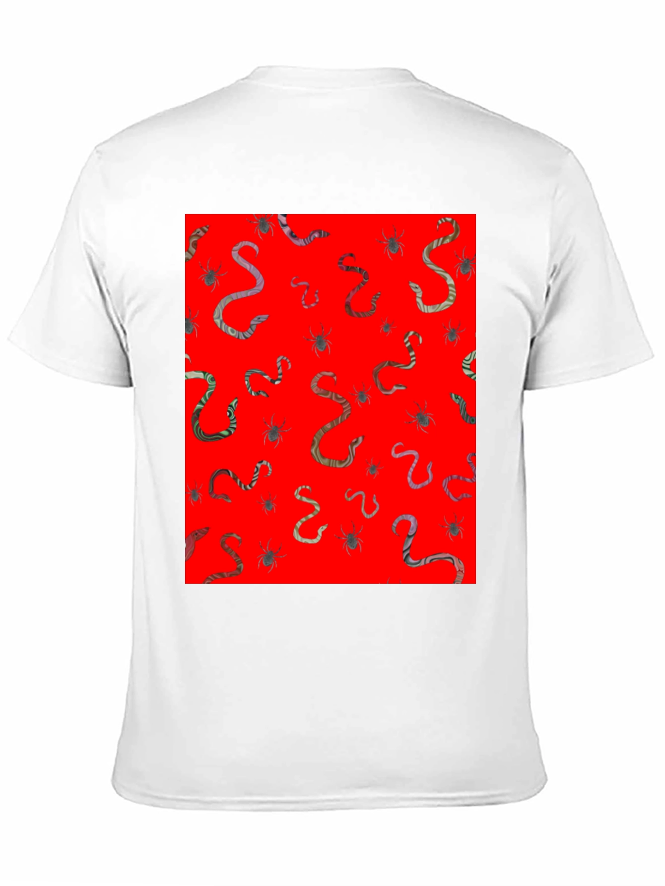 Creepy Crawly Red Graphic Tee