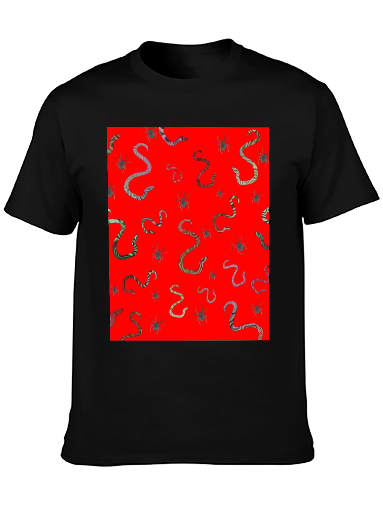Creepy Crawly Red Graphic Tee