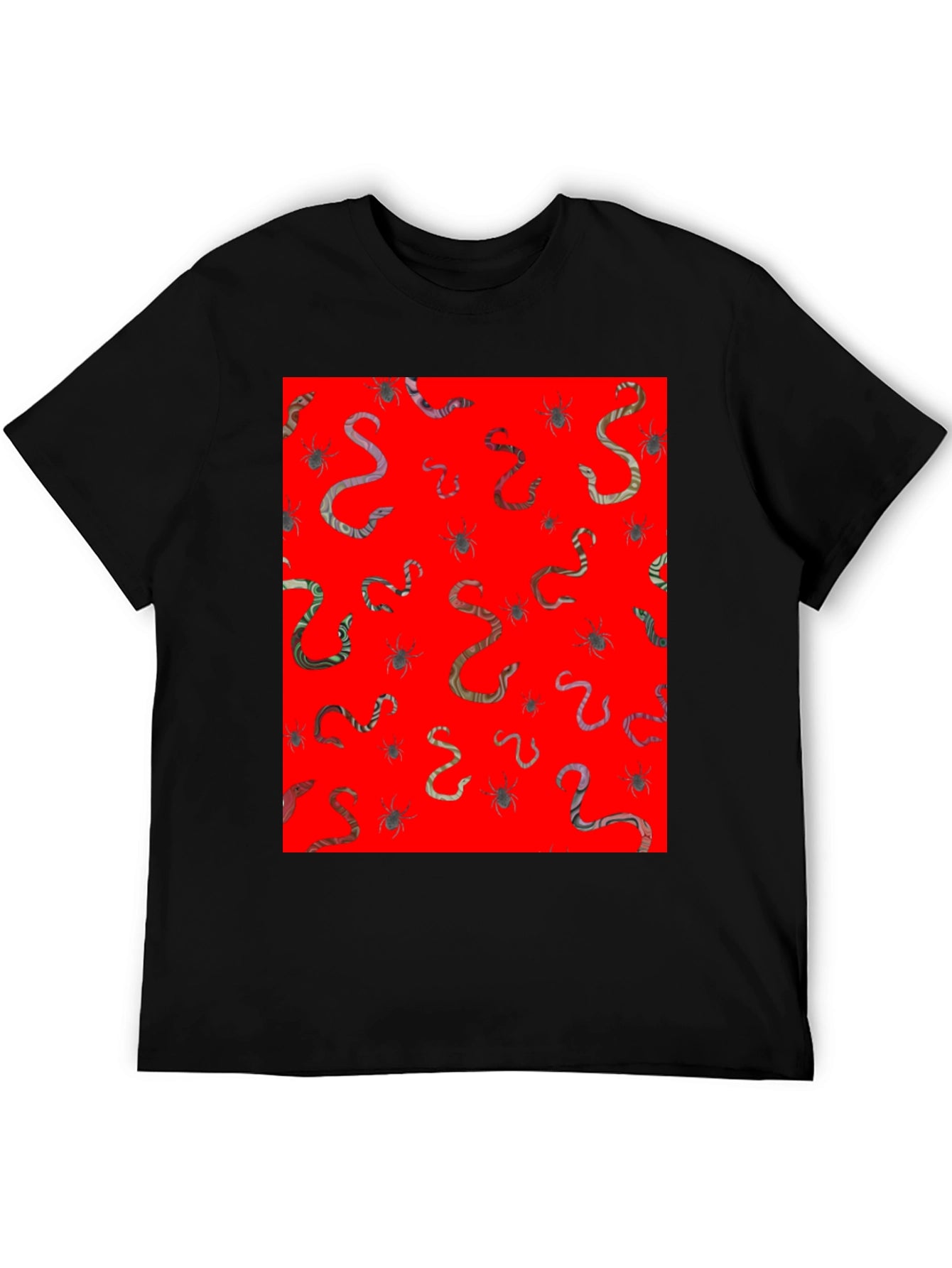 Creepy Crawly Red Graphic Tee