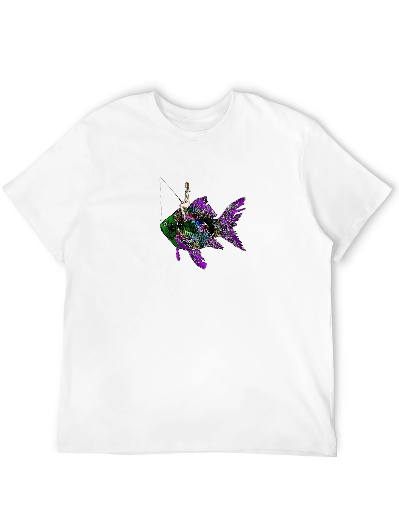 Fantasy Fish Rider T-Shirt