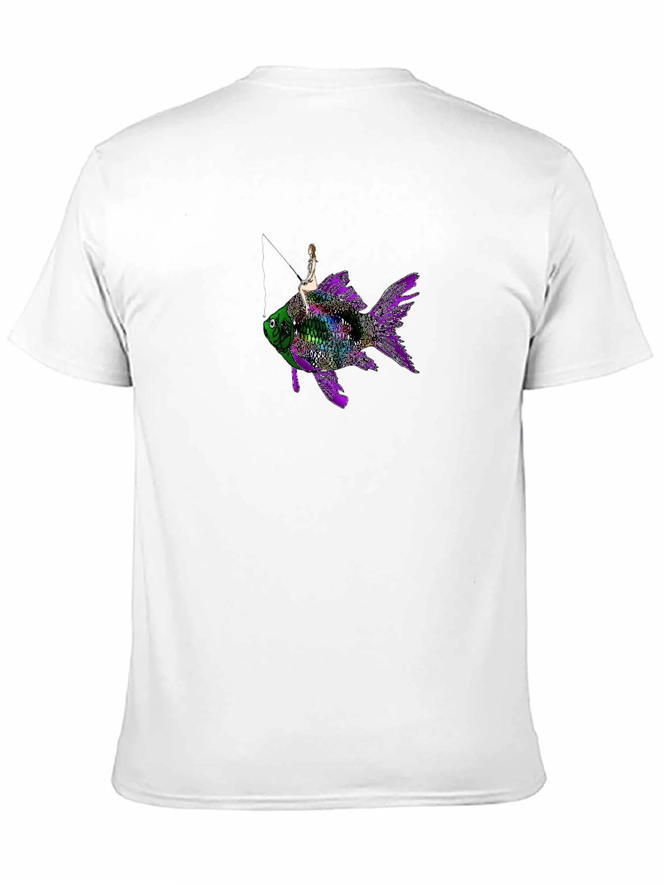 Fantasy Fish Rider T-Shirt