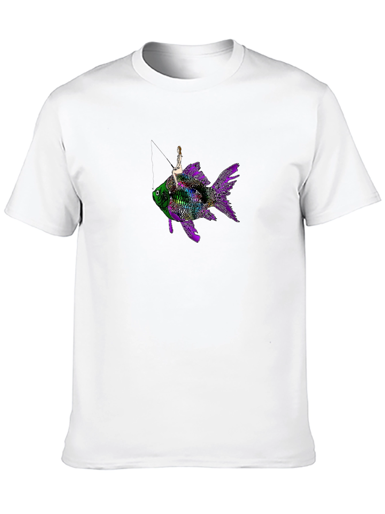 Fantasy Fish Rider T-Shirt