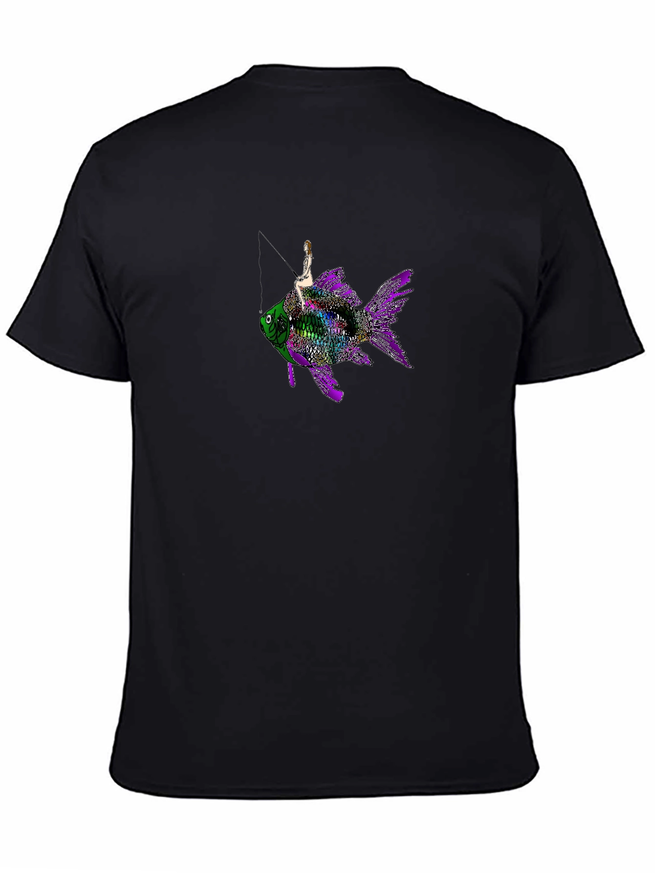 Fantasy Fish Rider T-Shirt
