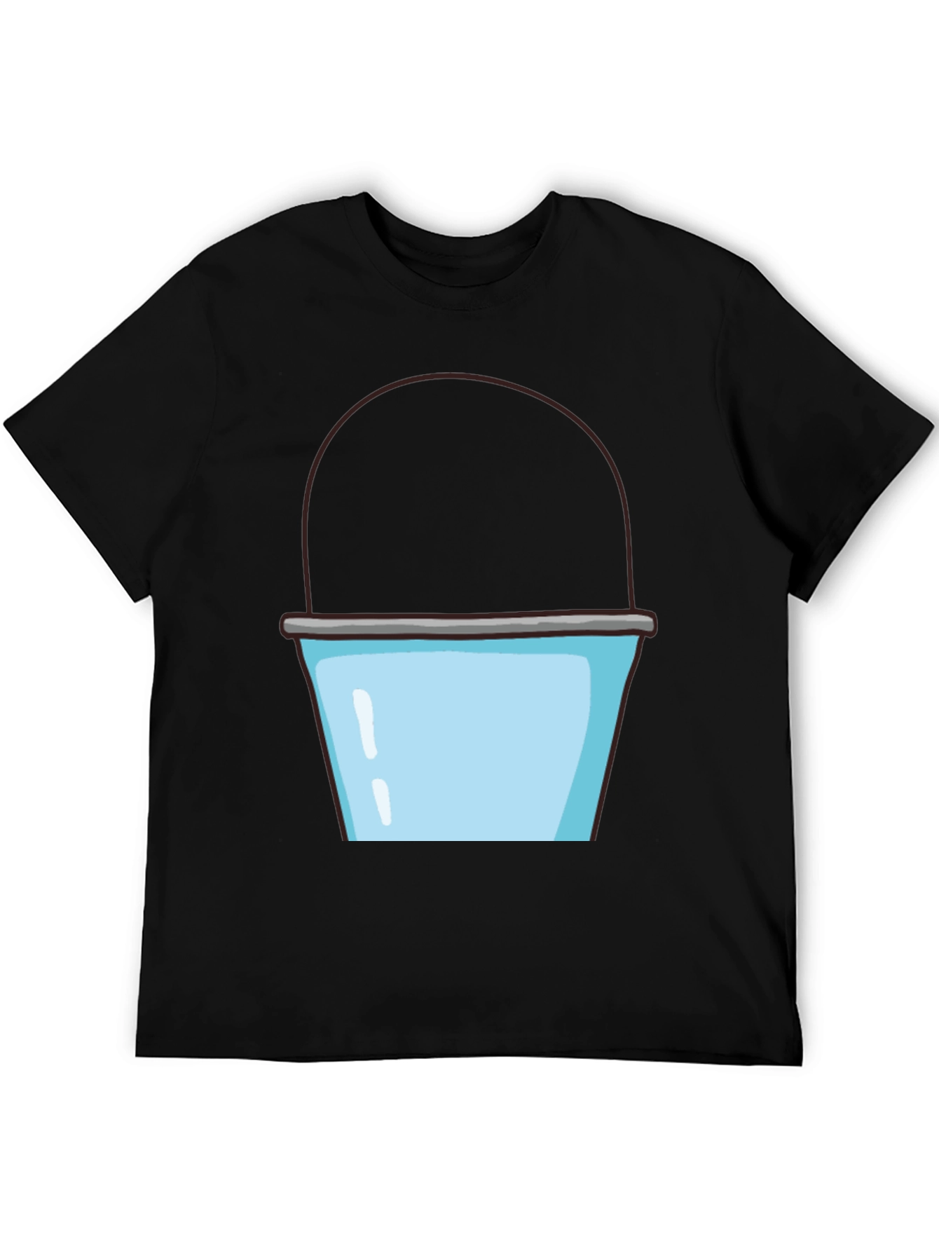 Bucket Graphic T-Shirt - Fun Novelty Tee