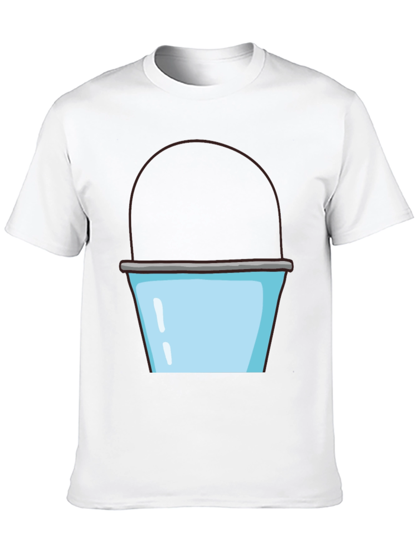 Bucket Graphic T-Shirt - Fun Novelty Tee