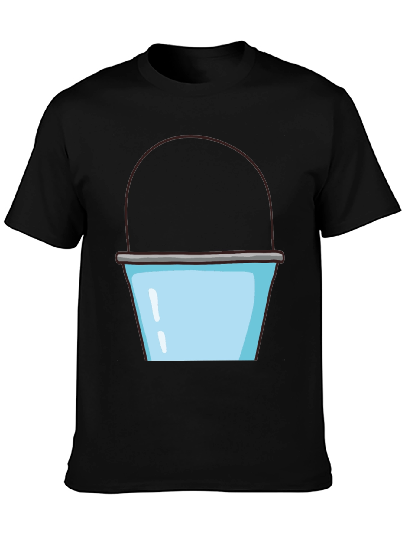 Bucket Graphic T-Shirt - Fun Novelty Tee