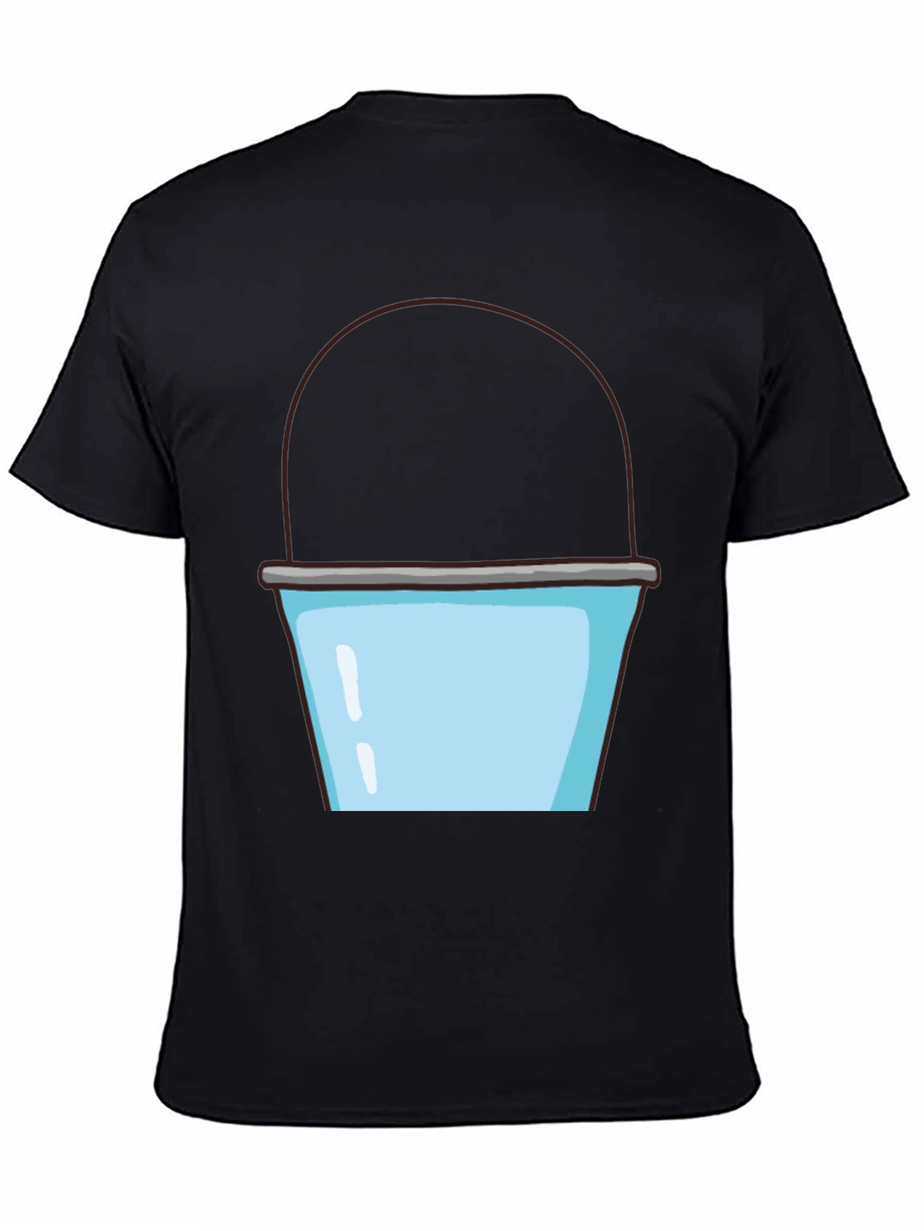 Bucket Graphic T-Shirt - Fun Novelty Tee