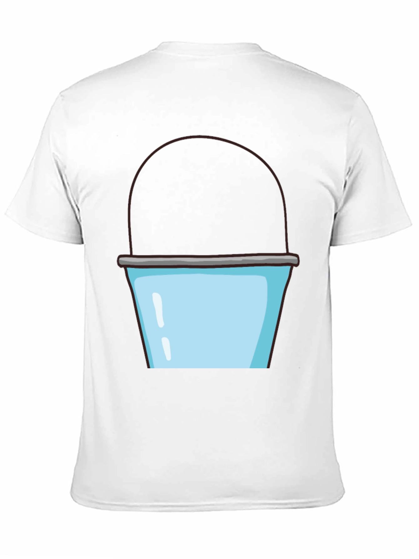 Bucket Graphic T-Shirt - Fun Novelty Tee