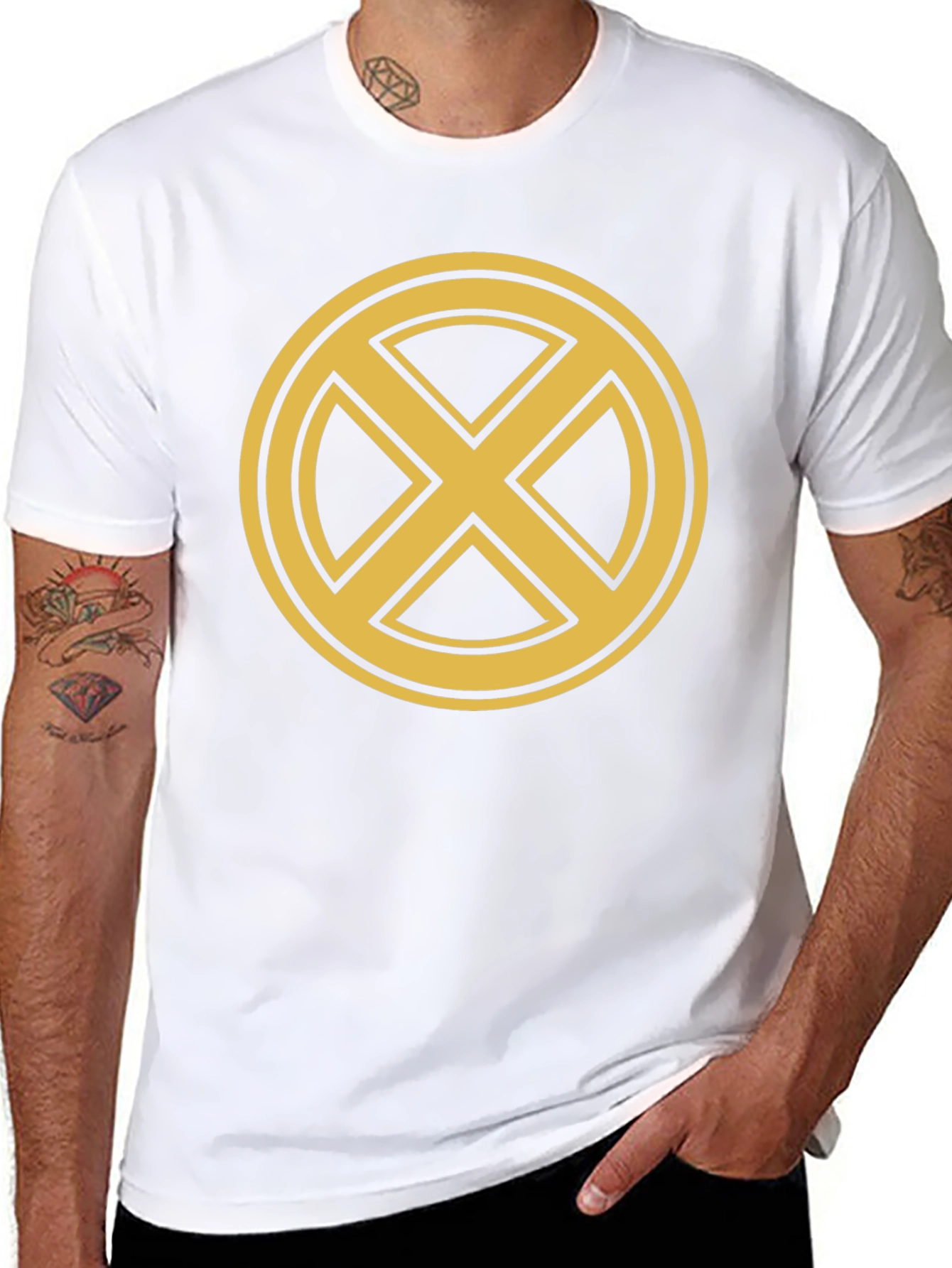 X-Men Logo T-Shirt - Classic Comic Book Style