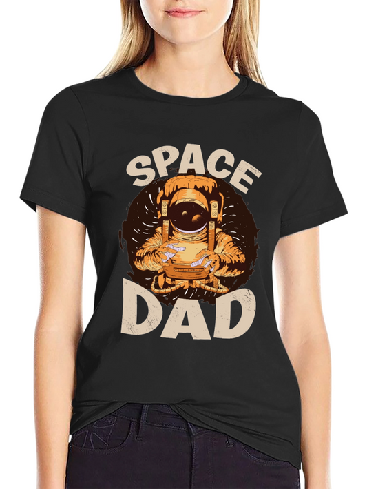 Space Dad T-Shirt - Astronaut Graphic Tee